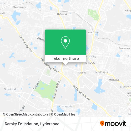 Ramky Foundation map