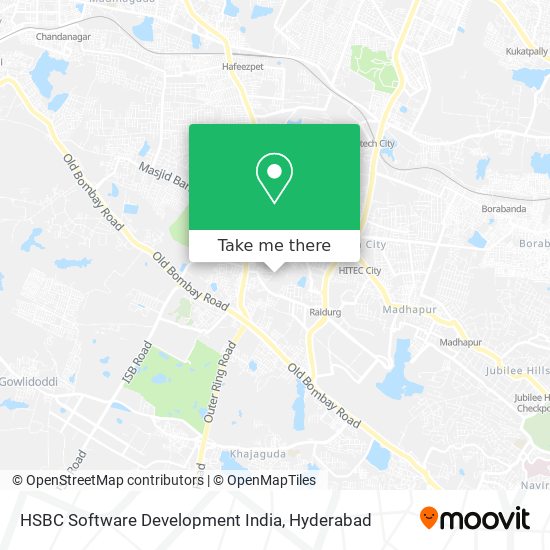 HSBC Software Development India map