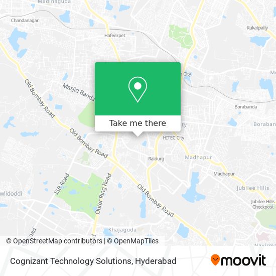 Cognizant Technology Solutions map