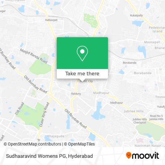 Sudhaaravind Womens PG map