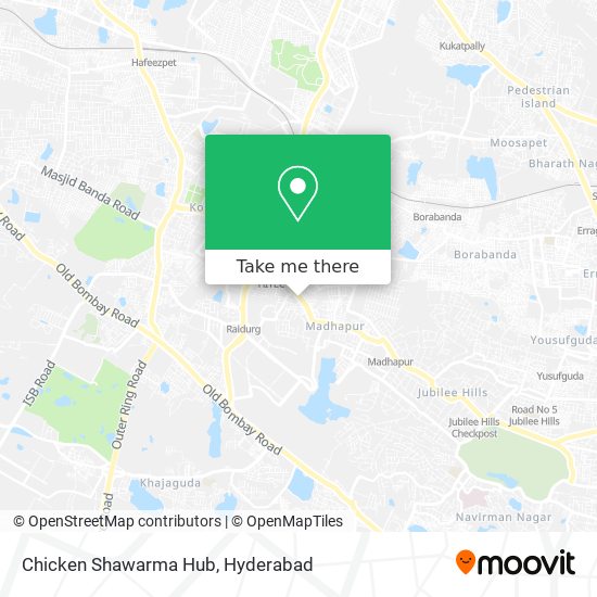 Chicken Shawarma Hub map