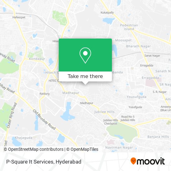 P-Square It Services map