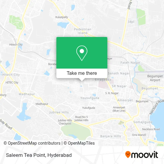 Saleem Tea Point map