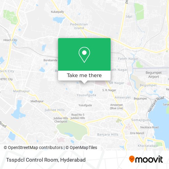 Tsspdcl Control Room map