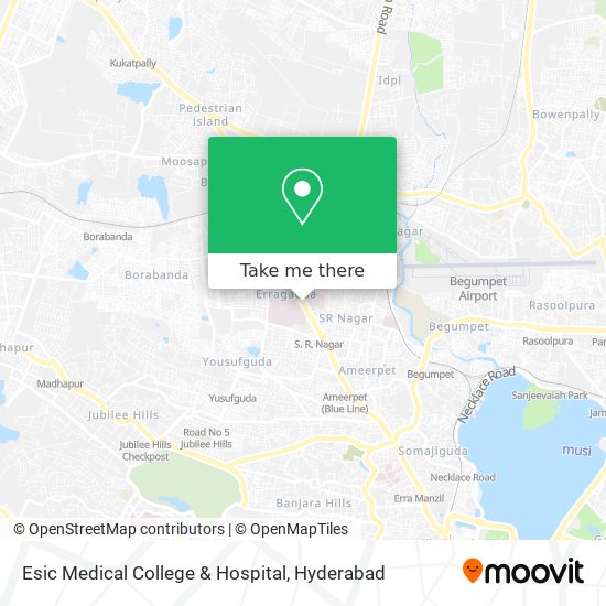 Esic Medical College & Hospital map