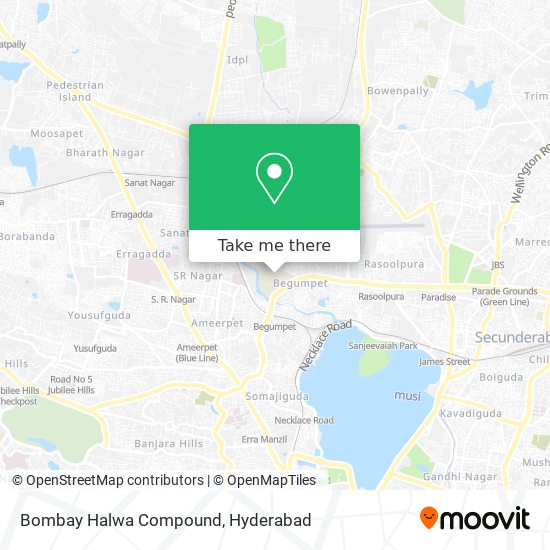 Bombay Halwa Compound map