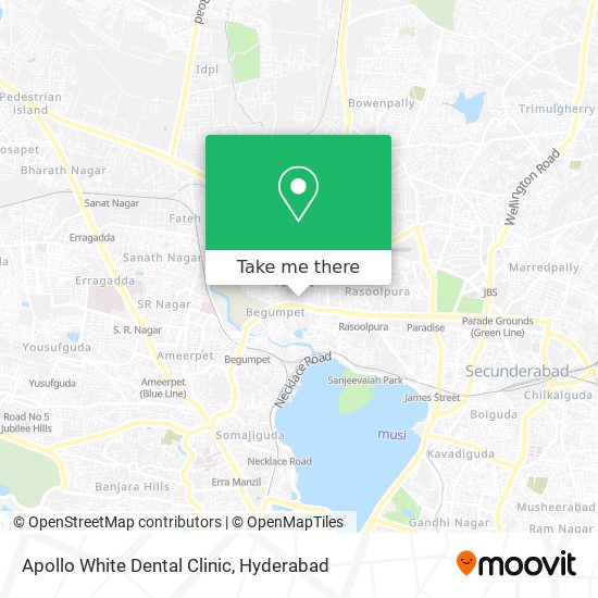 Apollo White Dental Clinic map