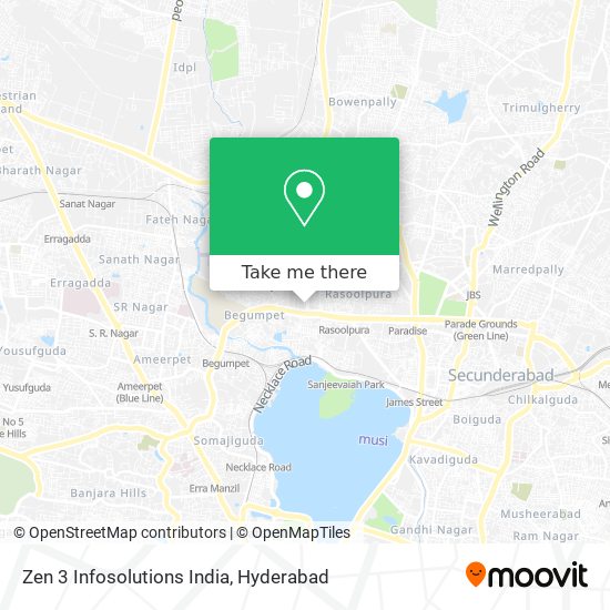 Zen 3 Infosolutions India map