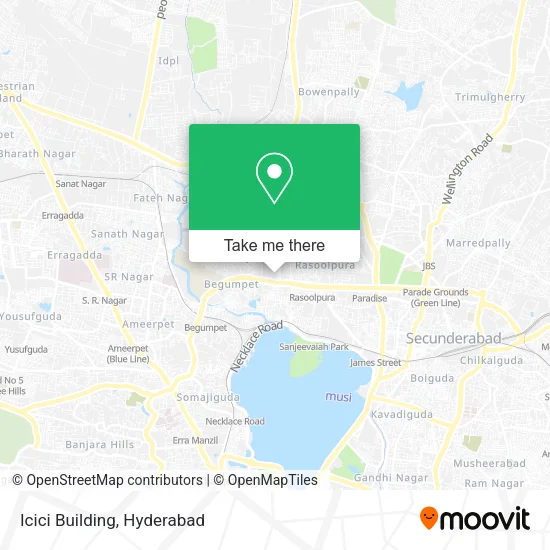 Icici Building map