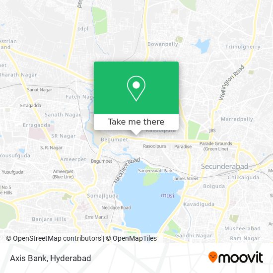 Axis Bank map