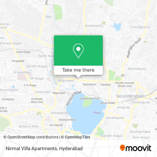 Nirmal Villa Apartments map