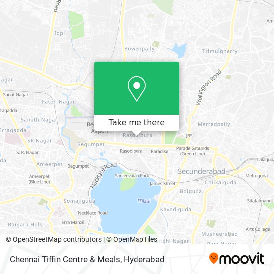 Chennai Tiffin Centre & Meals map