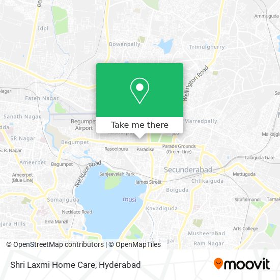 Shri Laxmi Home Care map