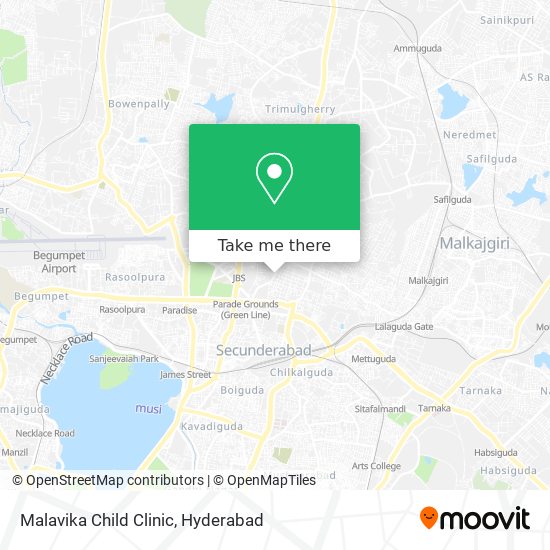 Malavika Child Clinic map