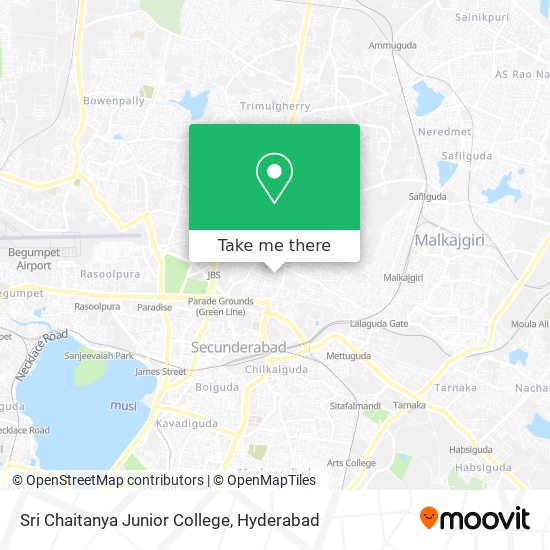Sri Chaitanya Junior College map