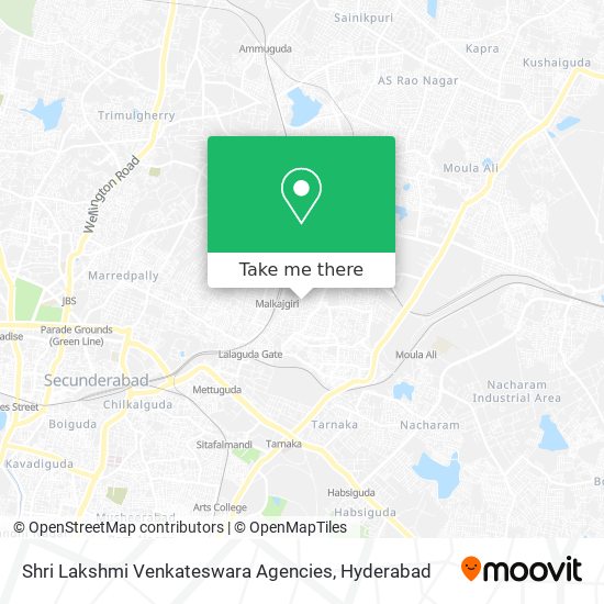 Shri Lakshmi Venkateswara Agencies map
