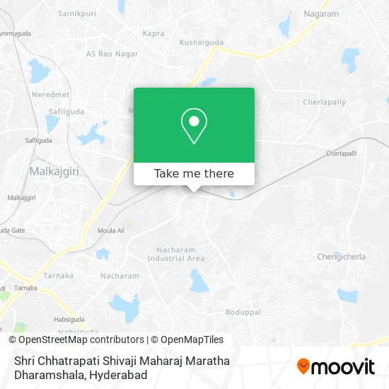 Shri Chhatrapati Shivaji Maharaj Maratha Dharamshala map