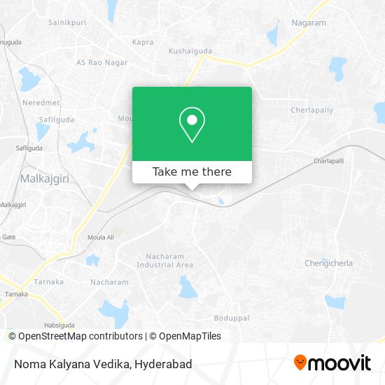 Noma Kalyana Vedika map