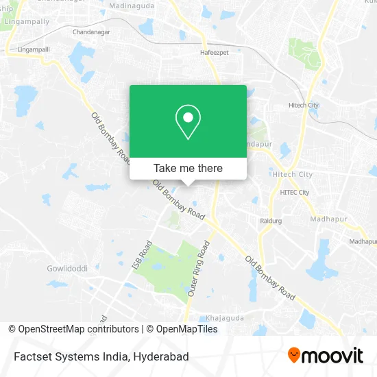 Factset Systems India map