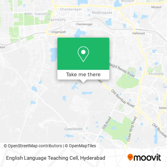 English Language Teaching Cell map