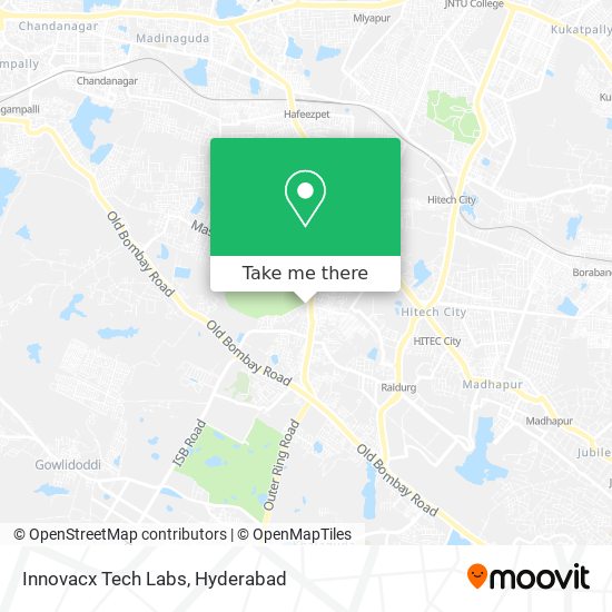 Innovacx Tech Labs map