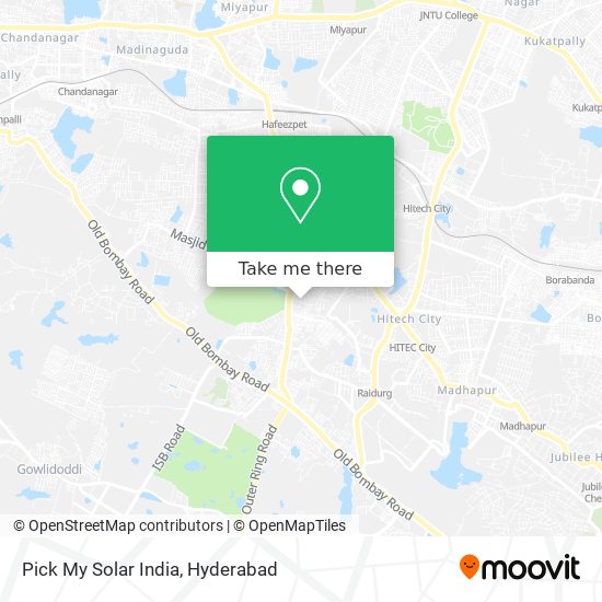 Pick My Solar India map