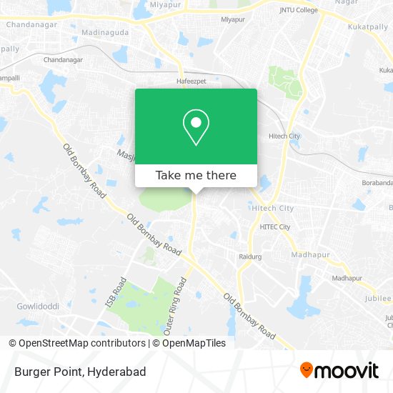 Burger Point map