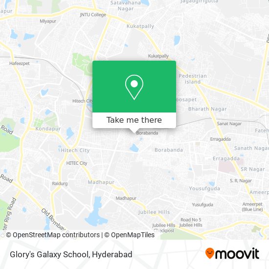 Glory's Galaxy School map