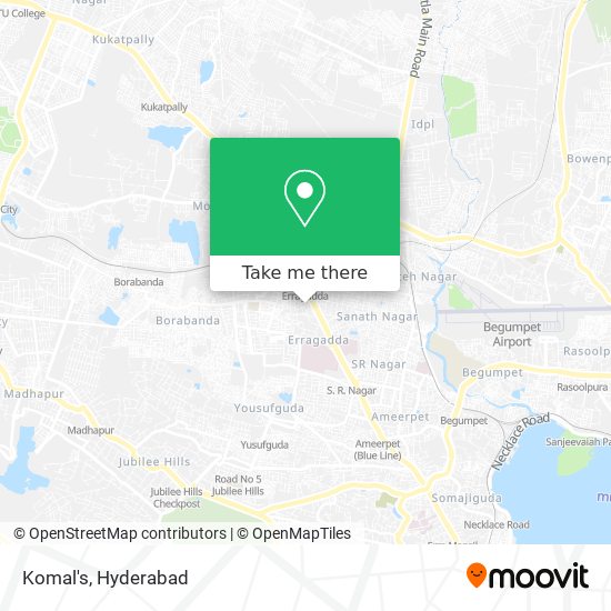 Komal's map