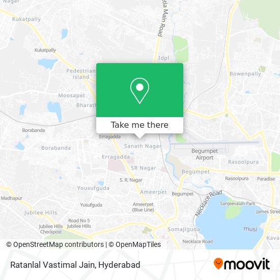 Ratanlal Vastimal Jain map