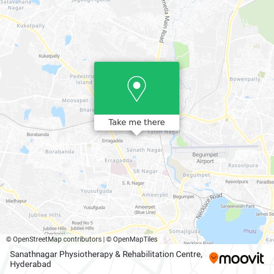 Sanathnagar Physiotherapy & Rehabilitation Centre map