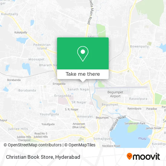 Christian Book Store map