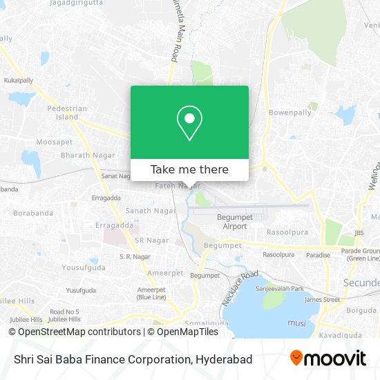 Shri Sai Baba Finance Corporation map