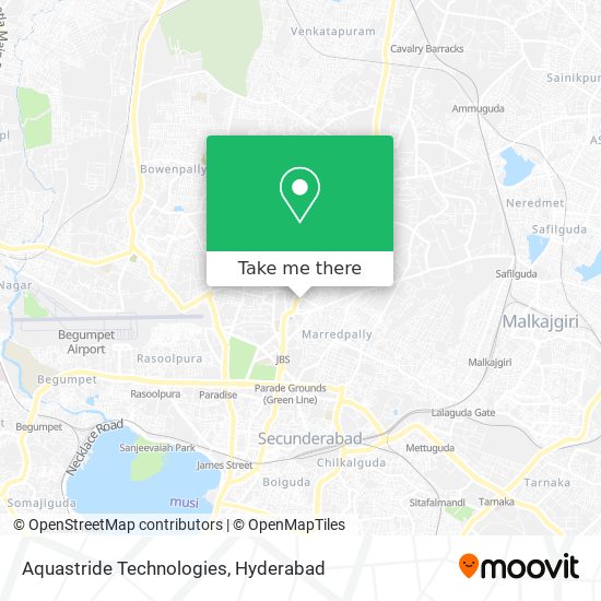 Aquastride Technologies map