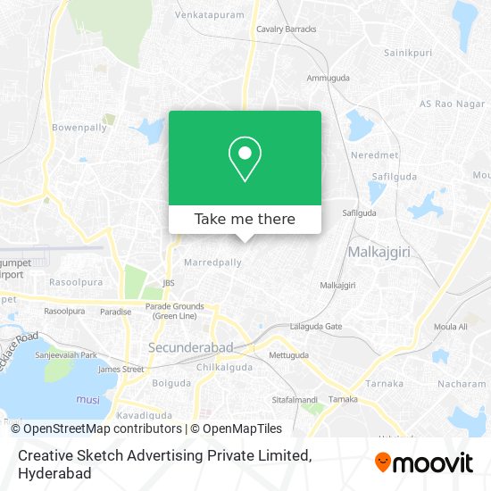 Creative Sketch Advertising Private Limited map