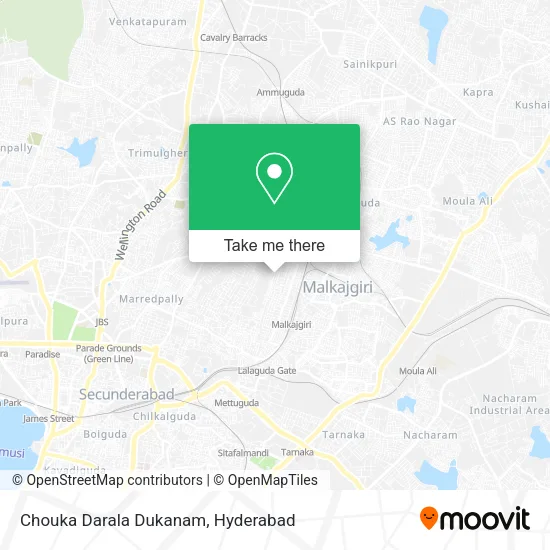 Chouka Darala Dukanam map