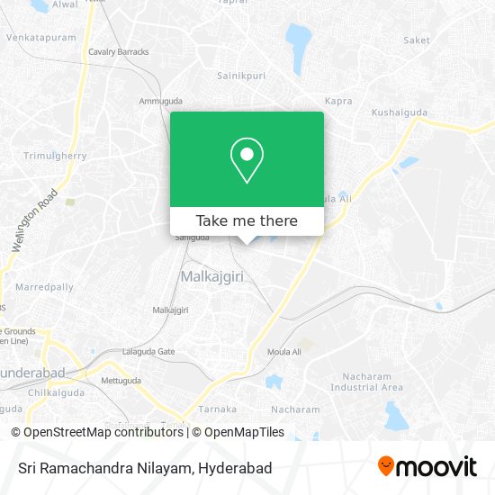 Sri Ramachandra Nilayam map