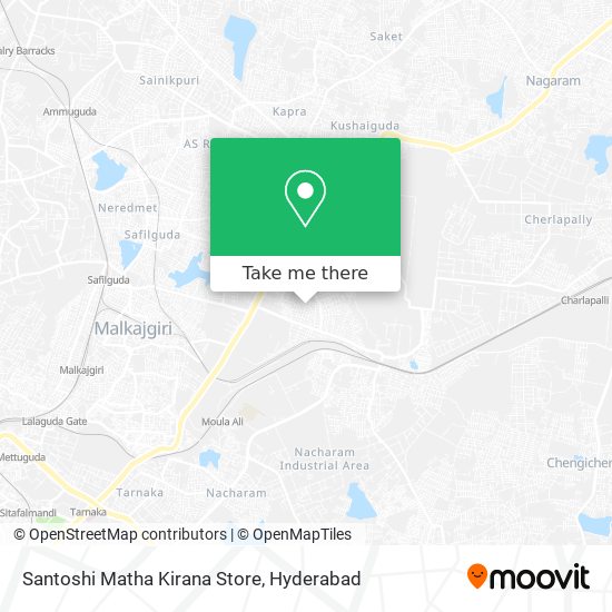 Santoshi Matha Kirana Store map