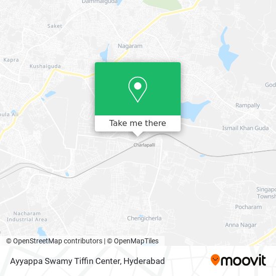 Ayyappa Swamy Tiffin Center map