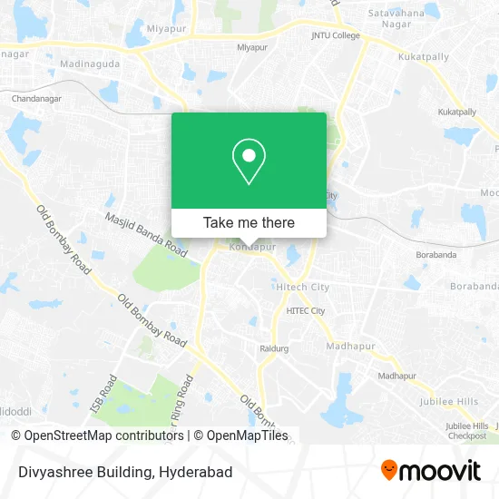 Divyashree Building map