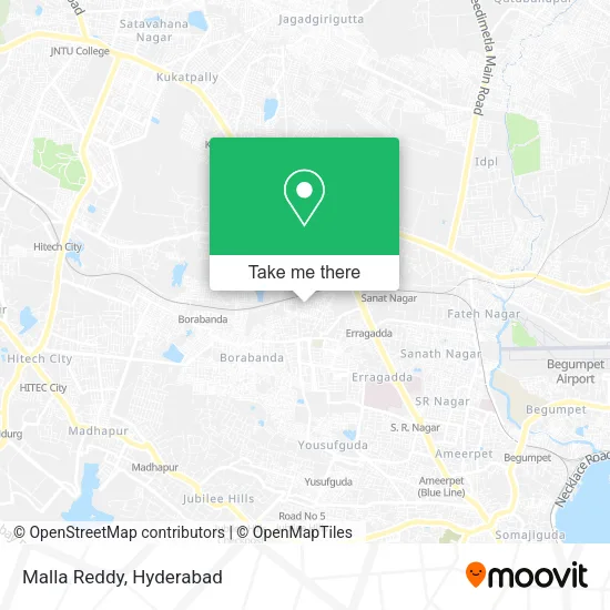 Malla Reddy map