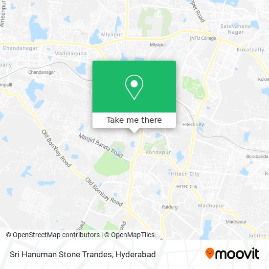 Sri Hanuman Stone Trandes map
