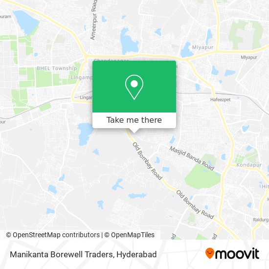 Manikanta Borewell Traders map