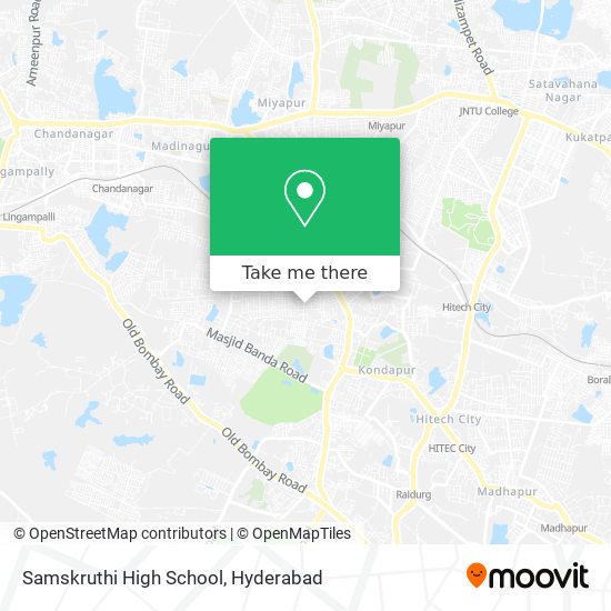 Samskruthi High School map