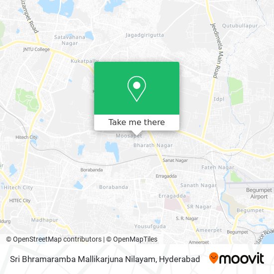 Sri Bhramaramba Mallikarjuna Nilayam map