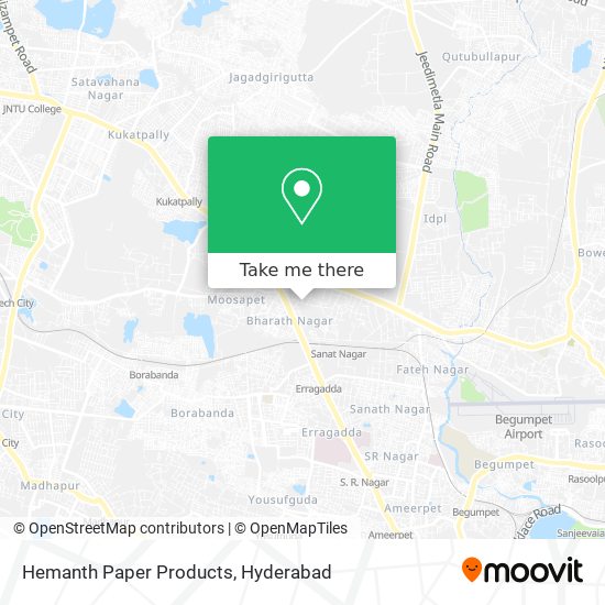Hemanth Paper Products map