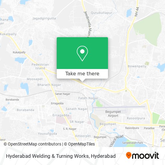 Hyderabad Welding & Turning Works map