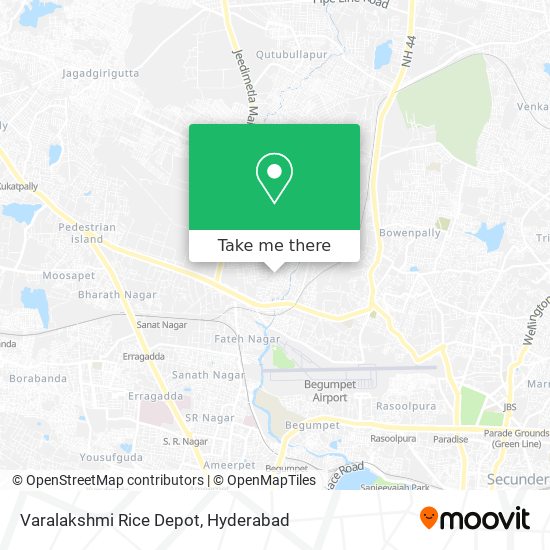 Varalakshmi Rice Depot map