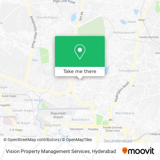 Vision Property Management Services map
