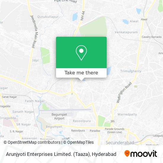 Arunjyoti Enterprises Limited. (Taaza) map
